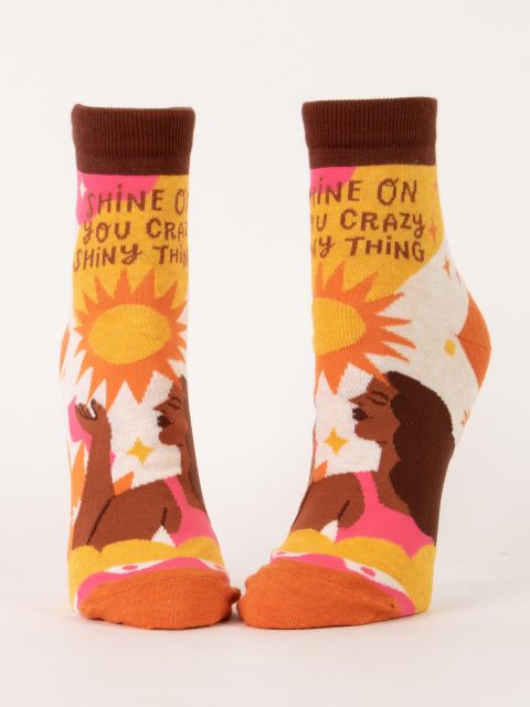 Image of Shine On You Crazy Shiny Thing W-Ankle Socks